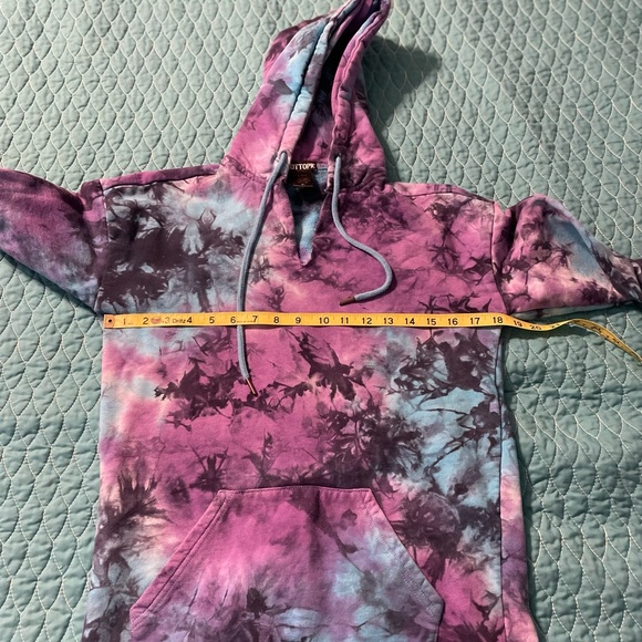 Hot Topic tie dye tunic hoodie - Picture 3 of 8